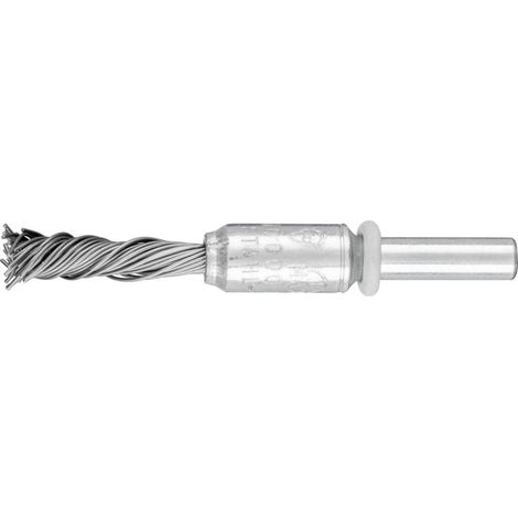 Pferd Pinselbürste Stahldr. 6mm 10x25x0,5 mm gez.