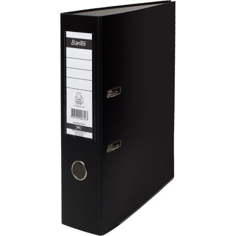 Lima ad arco a leva Bantex 80mm nera