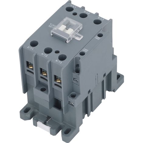 Contacteur CA universel 65 A tripolaire pour montage sur rail DIN, remplacement pour courant alternatif 220 V. (1/5)