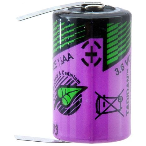 Tadiran - Pile lithium SL-550/T 1/2AA 3.6V 800mAh T2