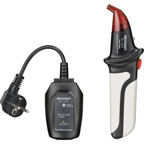 [GEBRAUCHT] B-Ware Voltcraft Sicherungsfinder Stromkreisfinder MS-20SF Sender Empfänger 218g CAT