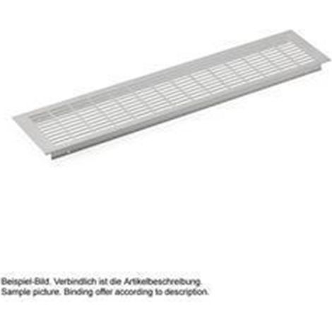 Naber Lüftungsgitter 2, 500 x 110 mm, Alu silberfarben (1/2)
