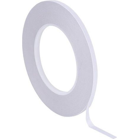 Doppelseitiges Klebeband – 39,4 m – 4,3 mm breit – Weiß – Für Bastelarbeiten, Scrapbooking, Tapeten, Geschenkkarten – 1 Rolle (1/5)