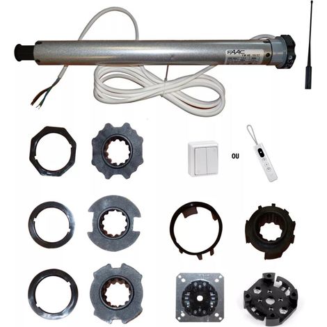 Motorisation volet roulant FAAC TM2K KIT MINI45 RENO56 RADIO