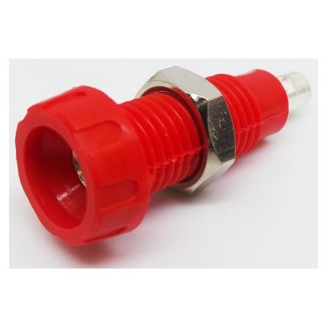 Fiche banane femelle 4 mm RS PRO Rouge Femelle 10A 50V ( Prix pour 1 )