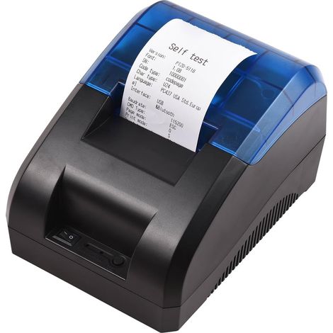 58mm Thermal Receipt Printer with Wireless USB Connection (1/4)