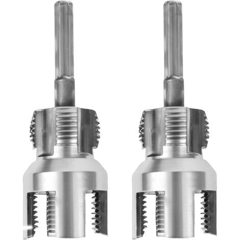 Outil de filetage de tuyau 2 en 1 - 1/2" - 3/4" - Outil de coupe - Pour tuyaux en PVC PPR (1/5)