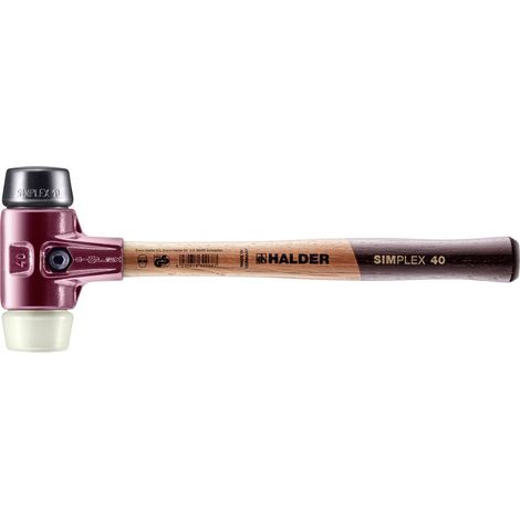 Halder SIMPLEX 3028.040 Marteau à métal Manche ergonomique, dur, mi-dur 650 g 325 mm 1 pc(s)