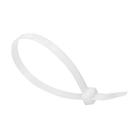 Bolsa de 100 bridas de nylon 4,8x370mm blanca index