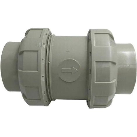 Durchmesser (20 mm) wasserdichtes Lmell graues Inline-Rückschlagventil für Waschmaschine (1/2)