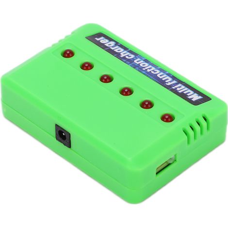 Chargeur de batterie lithium 3,7 V pour avions RC SYMA (chargeur JST compatible avec les modèles SYMA X5HW, X5A-1, X5HC, X5A, X15, X15C, X15W, X21, X21W et X2). (1/5)