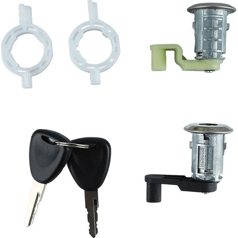 Zoternen Cilindro serratura portiera auto con 2 chiavi Smooth Control 7701468981 Sostituzione per MEGANE CLIO THALIA (1/5)