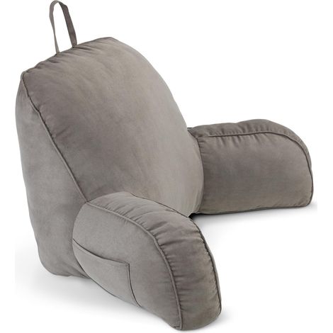 Maximex 81570500 Cuscino per Schienale con Braccioli, Grigio/Bianco (1/5)