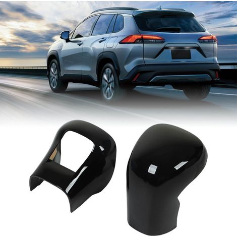 Copertura nera lucida per il pomello del cambio per Toyota Corolla Cross 2020-2022 (1/2)