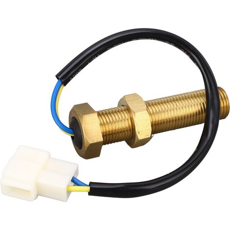Capteur de vitesse de rotation magnétique M16x1,5 IP44, transducteur de vitesse en laiton haute sensibilité pour générateur 50 V (1/5)