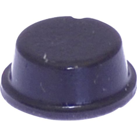 TOOLCRAFT PD2104SW Gerätefuß selbstklebend, rund Schwarz (Ø x H) 10 mm x 4 mm 1 St.