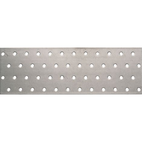 Platine d'assemblage galvanisée 80 x 240 mm