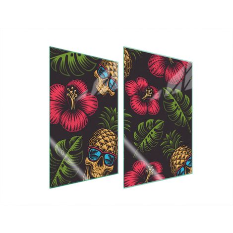 PLACA PROTECTORA DE VIDRIO PARA COCINA 2x35x52 PIÑA (1/5)