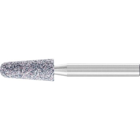 PFERD TOOLS CAST Schleifstift Kegel Ø 10x25 mm Schaft-Ø 6 mm A46 für Grau-und Sphäroguss 10 Stk