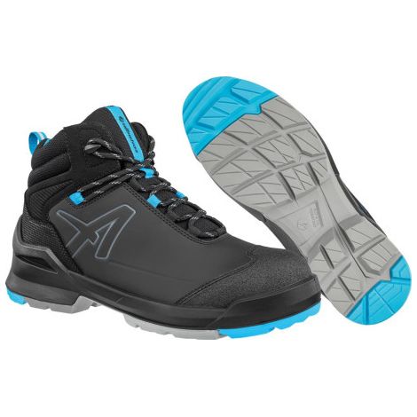 Bottes de sécurité TARAVAL Mid taille 37 noir-bleu S3L EN ISO 20345:2023 W.11 (1/5)