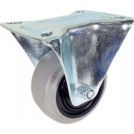 Roulette fixe de 125 mm, capacité de charge 200 kg (1/5)