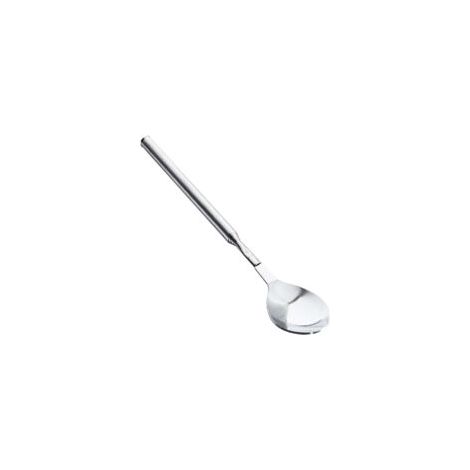 Cuchara extensible, cuchara mezcladora telescópica de acero inoxidable, cuchara mezcladora de metal, utensilios para barbacoa, extensible para helado, café, zumo, té - Crezuo