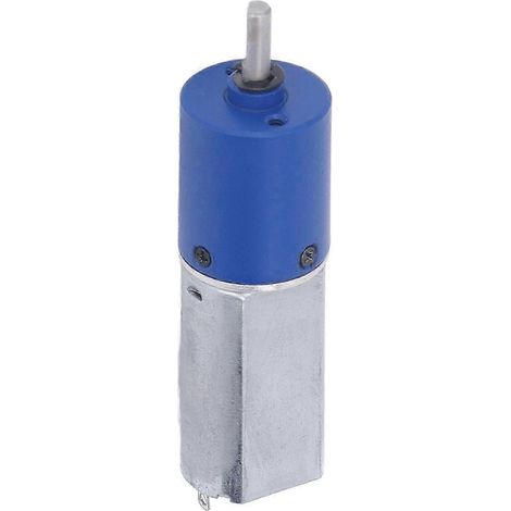 12-V-Gleichstrom-Mikro-Elektrogetriebemotor, drehmomentstarkes Ganzmetallgetriebe, D-Welle, 46 U/min, Übersetzung 1:4 (1/5)