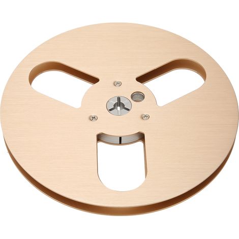 Leere 1/4" (7 Zoll) Spule für TEAC-Tonbandgerät, Überspielteil aus Aluminiumlegierung (1/5)