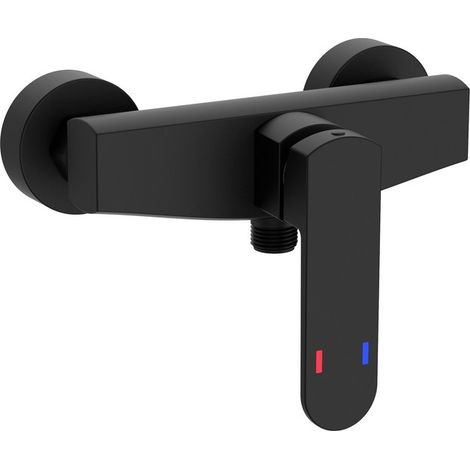 Miscelatore Esterno Doccia Serie Rover Nero (1/2)