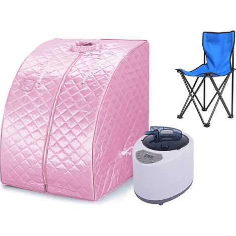 Sauna infrarouge pliable 1 place – Tissu chaud et imperméable – 1000W avec télécommande – 88 x 76 x 99 cm – Pour perte de poids et détente – Jeobest (1/5)
