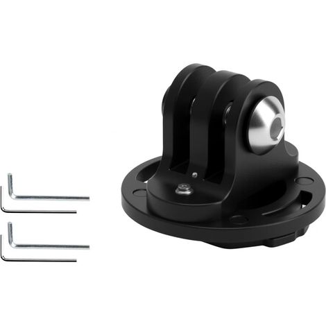 Support de Caméra de Vélo, Universel Support de Vélo Mâle Flush Out Front Mount Quick Release Adapter Compatible Design élégant, Adaptateur de Support Mâle pour Ordinateur GoPro pour Garmin (1/5)