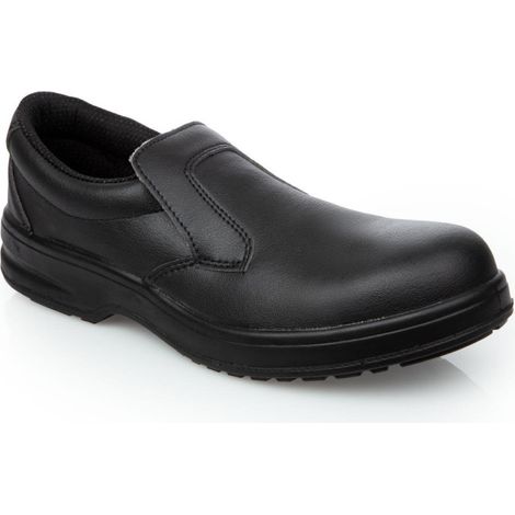 Mocassins de sécurité Slipbuster Koralis noirs 45 - SLIPBUSTER FOOTWEAR (1/4)