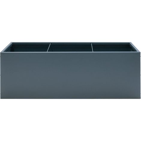 Herstera Pflanzkasten, anthrazit, 150 x 50 x 50 cm (L x B x H) (1/8)