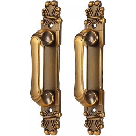 165 x 29 x 35 mm 2-piece zinc alloy door handles, cabinet handles with screws for kitchen drawer cabinet doors (1/5)