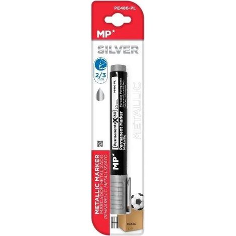 Permanentmarker 2,0/3,0 mm silber