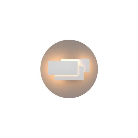LITZEE Applique da parete a LED per interni, 24W 1920LM, moderna, per camera da letto, casa, corridoio, soggiorno, luce bianca calda 3000K - Crezuo
