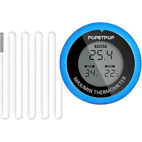 1 Stück digitales Thermometer für Aquarien