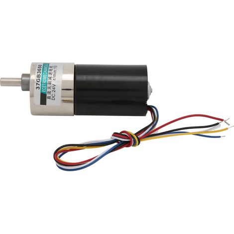Moteur réducteur sans balais DC24V 10tr/min silencieux pour micro-machines XD-37GB3650 sens horaire/anti-horaire (1/5)