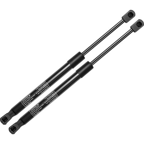 Amortiguador de gas, diámetro del vástago de 8 mm, longitud de 486 mm, diámetro de la carcasa de 18 mm, diámetro del cubo de 185 mm, fuerza de empuje de 500 N (1/5)