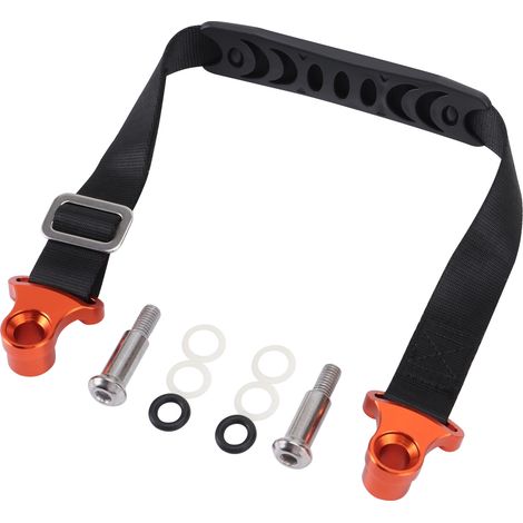 Sangle de Remorquage Moto Tout-Terrain Universelle, Corde de Levage Arrière sous Selle, Accessoire de Traction Robuste Compatible avec Divers Modèles-x
