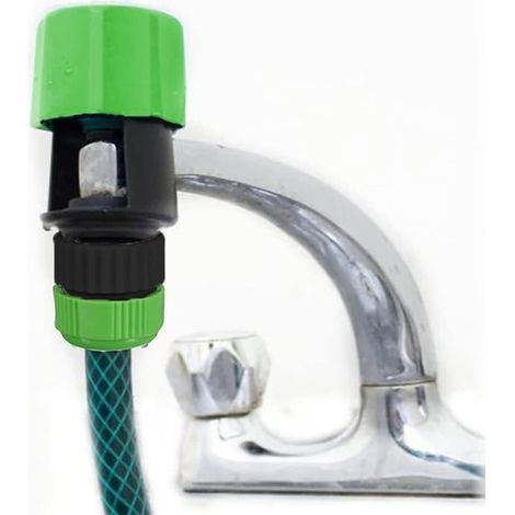 Raccord de tuyau de robinet de cuisine, connecteur d'arrosage de jardin, adaptateur de mélangeur de tuyau, 1 pièce x vert (1/5)