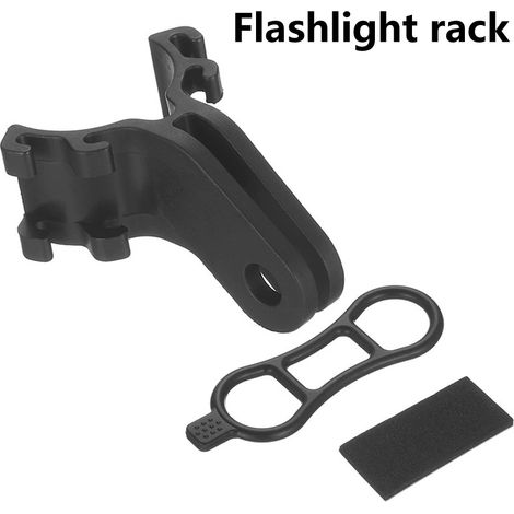 support de lampe torche Support de compteur intégré en alliage de titane pour guidon route, compatible avec les supports d'extension de potence Garmin et Breitman. (1/5)