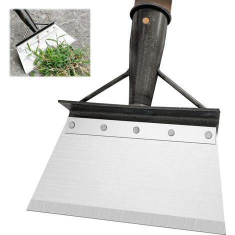 Pelle De Jardin Multifonctionnelle, Pelle De Nettoyage, Pelle De Désherbage, Outil de Désherbage, Outillage de Jardin pour Enlever la Mousse et la Neige (21 10CM) (1/5)