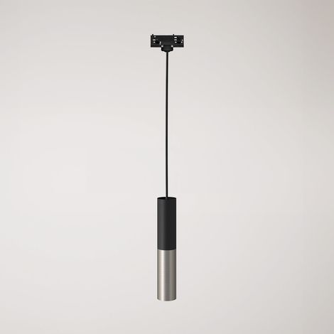 Creative Cables - Lampa wisząca na szynie z podwójnym kloszem Tub-E14 - żarówka nie wchodzi w skład zestawu