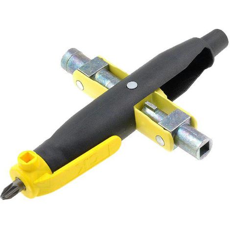 Cle universelle 9 en 1 compatible avec systeme standard de fermeture