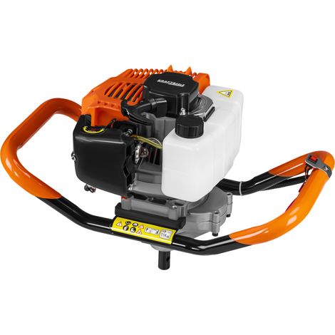 Tarière à combustion pour le sol, moteur 6,7 CV, 8000 tr/min (1/5)