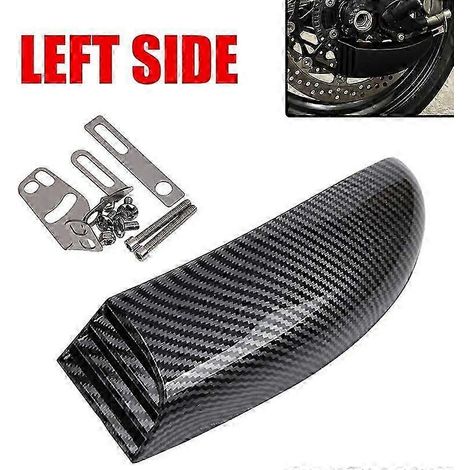 Accessoires pour Kawasaki ZX-6R, ZX6R 636, ZX10R, ZX12R, ZX14R, ZX14 1000 et ZX10 : conduits d'air de refroidissement de disque avant, refroidisseur d'étrier de frein, genouillère de moto (côté gauche (1/5)
