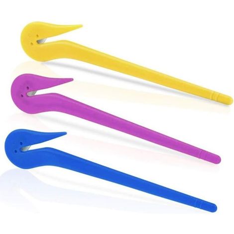 Lot de 3 mini ciseaux extensibles pour cheveux (1/5)