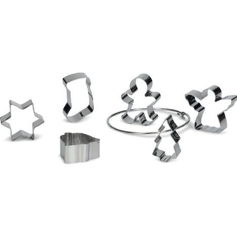 EMPORTE-PIECE NOEL INOX X6 - PATISSE