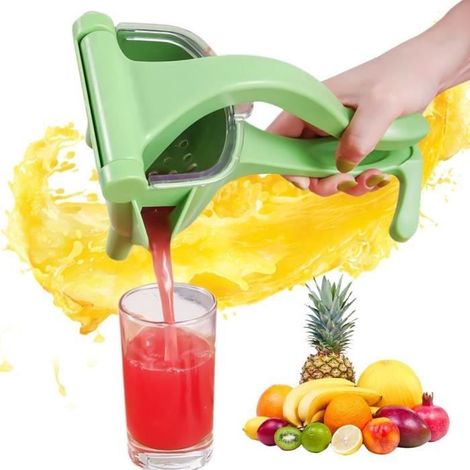 Presse Agrumes Manuel,Extracteur de Jus à Levier en Acier Inoxydable,Presse-agrumes ou Presse Oranges manuel,Fruit Juicer Squeezer (1/4)